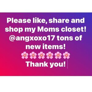 Please follow our new closet! @angxoxo17